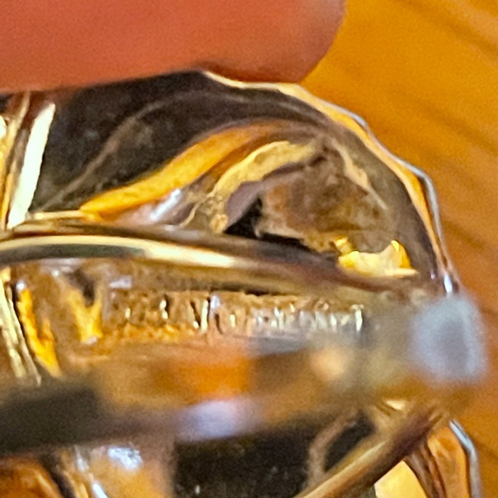 Paola Valentini PV 925 Sterling Silver Pearl Flower Ring - Picture 4 of 6